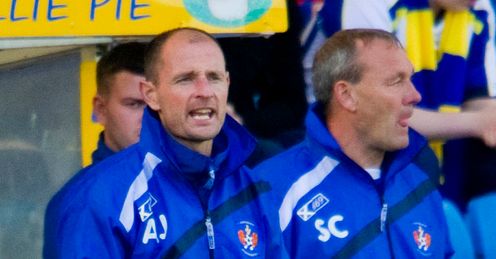 Allan Johnston: faces a stern test in preparing Kilmarnock