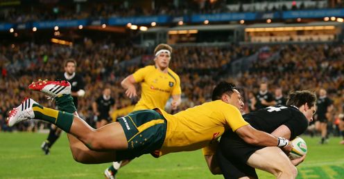 BEN SMITH TRY AUSTRALIA V NEW ZEALAND RUGBY CHAMPIONSHIP BEN SMITH TRY AUSTRALIA V NEW ZEALAND RUGBY CHAMPIONSHIP