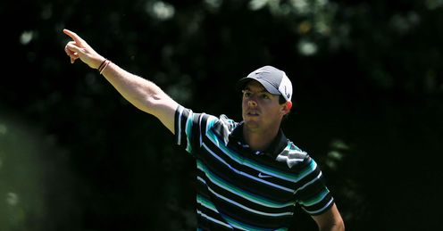 Rory McIlroy: Three behind the leader