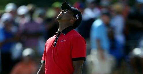 Tiger Woods: In agony