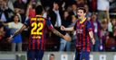 Messi treble as Barca bag four