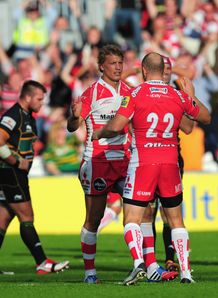 Billy Twelvetrees after win for Gloucester Billy Twelvetrees after win for Gloucester