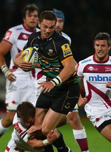 George North Northampton Premiership v Sale Sharks George North Northampton Premiership v Sale Sharks