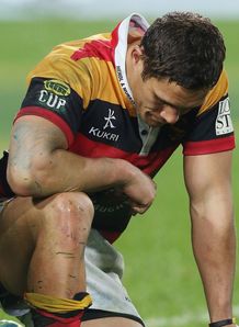 Jackson Willison on one knee for Waikato Jackson Willison on one knee for Waikato