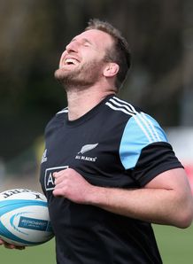 Kieran Read the All Black captain smiles Kieran Read the All Black captain smiles
