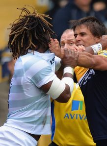 Worcester Warriors v London Irish Ignacio Mieres Marland Yarde scuffle Worcester Warriors v London Irish Ignacio Mieres Marland Yarde scuffle