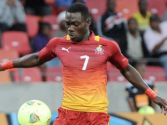 Atsu: Featured in defeat