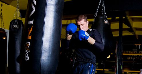 Burns: Has been training hard for showdown with Beltran