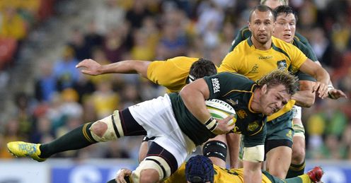 Duane Vermeulen Australian v South African 2013 brisbane Duane Vermeulen Australian v South African 2013 brisbane