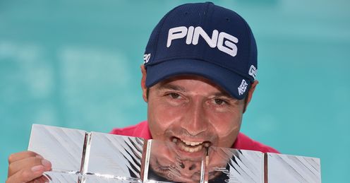 Frenchman Quesne celebrates his Italian Open triumph