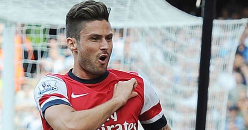 Giroud: has won over the Arsenal fans, says Kammy