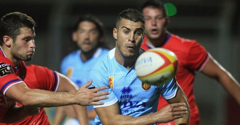 Perpignan back Sofiane Guitoune Perpignan back Sofiane Guitoune