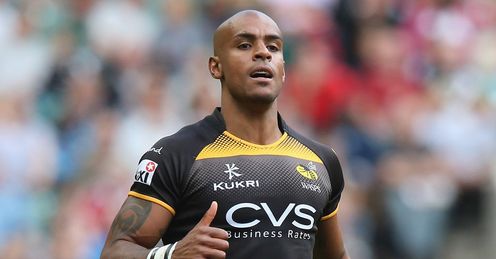 Tom Varndell in new Wasps jersey Tom Varndell in new Wasps jersey