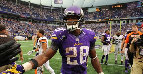 Adrian Peterson: an honourable exception to to the running void