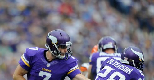 Minnesota might need more from Christian Ponder, but Adrian Peterson is always reliable