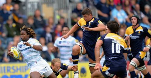 Marland Yarde London Irish Worcester Marland Yarde London Irish Worcester