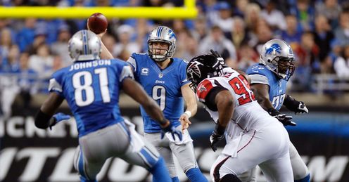 Matthew Stafford to Calvin Johnson: familiar sight for Detroit Lions fans