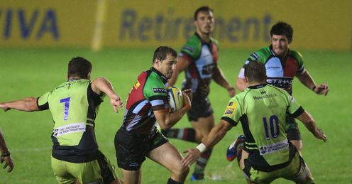 Nick Evans Harlequins Northampton Nick Evans Harlequins Northampton