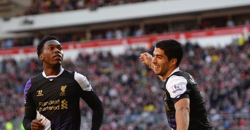 Partnership: Sturridge and Suarez combined to sink Sunderland on Sunday