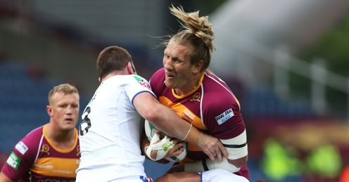 RUGBY LEAGUE SUPER LEAGUE JOHN SMITH'S STADIUM Eorl Crabtree Huddersfield Giants RUGBY LEAGUE SUPER LEAGUE JOHN SMITH'S STADIUM Eorl Crabtree Huddersfield Giants