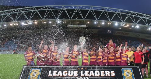 Huddersfield Giants: the League Winners Shield is theirs!