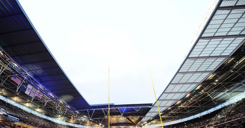 Wembley Stadium: Plays host to the Vikings v Steelers on Sunday