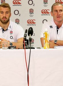 SKY_MOBILE Chris Robshaw Stuart Lancaster - England presser SKY_MOBILE Chris Robshaw Stuart Lancaster - England presser