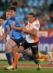 Elgar Watts of Cheetahs v Blue Bulls Elgar Watts of Cheetahs v Blue Bulls