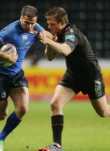 Fergus McFadden Leinster v Ospreys Dan Bigger Heineken Cup Fergus McFadden Leinster v Ospreys Dan Bigger Heineken Cup