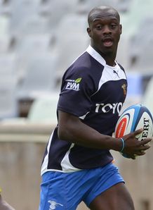 Raymond Rhule in training Raymond Rhule in training