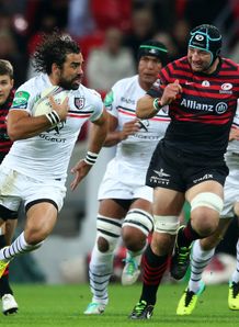 Yoann Huget Saracens v Toulouse Heineken Cup Yoann Huget Saracens v Toulouse Heineken Cup