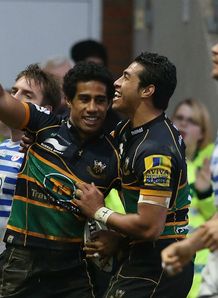 Ken George Pisi Northampton Saracens Ken George Pisi Northampton Saracens