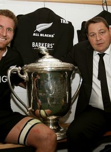KIERAN READ AND STEVE HANSEN BLEDISLOE CUP KIERAN READ AND STEVE HANSEN BLEDISLOE CUP