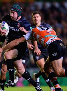 thomas waldrom leicester tigers v treviso thomas waldrom leicester tigers v treviso