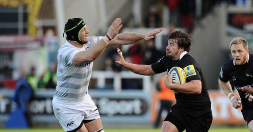 ADAM POWELL NEWCASTLE FALCONS V LONDON IRISH ADAM POWELL NEWCASTLE FALCONS V LONDON IRISH