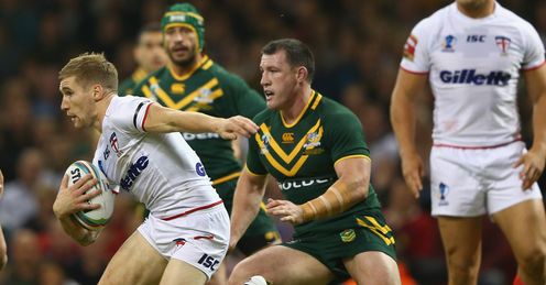 Australia v England Sam Tomkins Australia v England Sam Tomkins