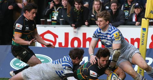 Ben Foden Northampton v Saracens Ben Foden Northampton v Saracens