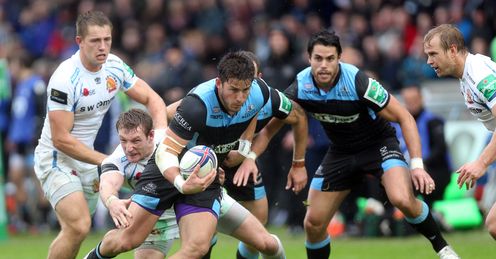 DTH Van der Merwe of Glasgow Warriors DTH Van der Merwe of Glasgow Warriors