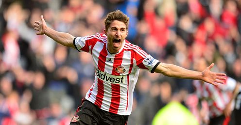 Fab-ulous: Borini was Sunderland's hero in the North East derby