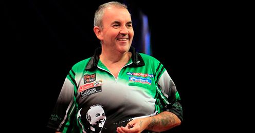 Taylor: lost a set in opening match against Jamie Caven