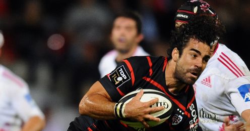 Toulouse winger Yoann Huget Top 14 v Toulouse winger Yoann Huget Top 14 v