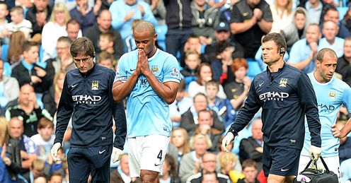 Vicent Kompany: Will the defender's injury upset Man City's title challenge?