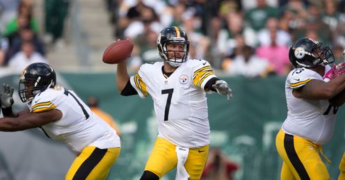 Ben Roethlisberger had a clean game for the Steelers
