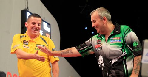 Taylor: thrashed Chisnall in the World Grand Prix final in Dublin