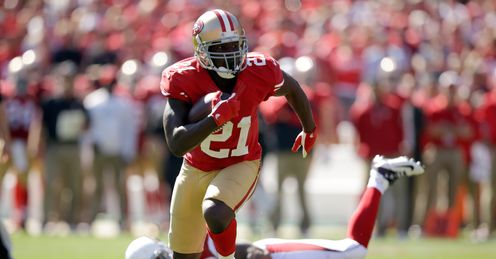 Frank Gore: San Francisco running back has 547 rushing yards in seven games