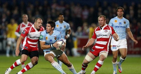 James Hook Perpignan Gloucester Kingsholm Heineken Cup Rugby Union James Hook Perpignan Gloucester Kingsholm Heineken Cup Rugby Union