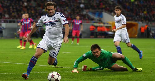 Juan Mata: A lively display helped Chelsea in Romania