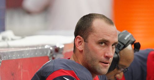 Matt Schaub: Had to endure the cheers of his own fans after being injured