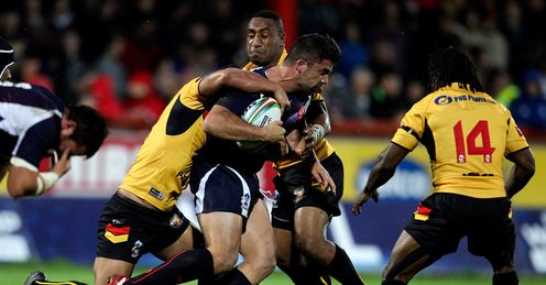 Mickael Simon Rugby World Cup Papua New Guinea France Mickael Simon Rugby World Cup Papua New Guinea France
