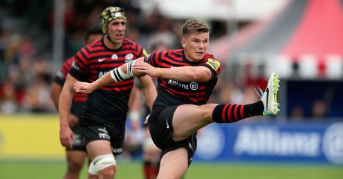 Owen Farrell will hope to lead Saracens to victory over Toulouse